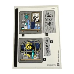 Sticker Sheet for Set 43288-1, [No Color/Any Color]