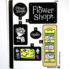 Sticker Sheet for Set 42693-1, [No Color/Any Color]