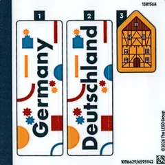Sticker Sheet for Set 40954-1, [No Color/Any Color]
