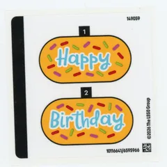 Sticker Sheet for Set 40871-1, [No Color/Any Color]