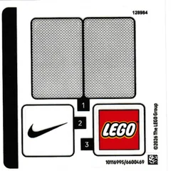Sticker Sheet 1 for Set 43025-1, [No Color/Any Color]