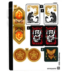 Sticker Sheet for Set 71871-1, [No Color/Any Color]