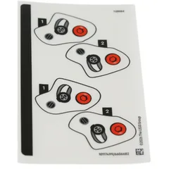 Sticker Sheet 1 for Set 43014-1, [No Color/Any Color]
