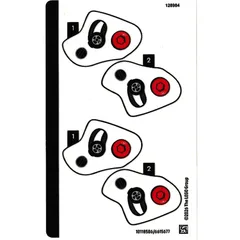 Sticker Sheet 1 for Set 43022-1, [No Color/Any Color]