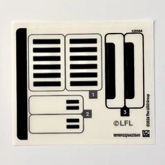 Sticker Sheet for Set 75458-1, [No Color/Any Color]