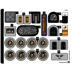 Sticker Sheet for Set 76788-1, [No Color/Any Color]