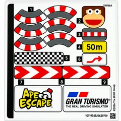 Sticker Sheet for Set 72306-1, [No Color/Any Color]