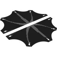Foil Sheet for Set 21595, Black Wings, [No Color/Any Color]