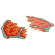 Wings, Dragon with Sand Green Spines, Red/Tan Markings Print [Sheet of 2], [No Color/Any Color]