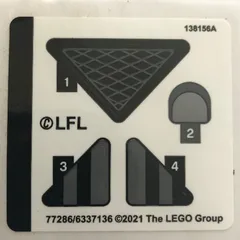 Sticker Sheet for Set 75304-1, [No Color/Any Color]