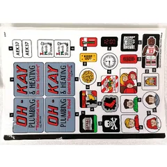 Sticker Sheet 1 for Set 21330-1, [No Color/Any Color]