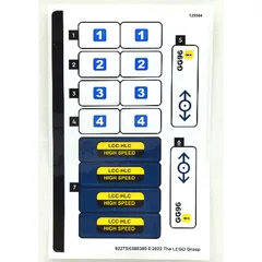 Sticker Sheet for Set 40518-1, [No Color/Any Color]